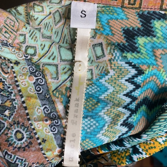 UNCLE FRANK Tunic Top Boho Southwestern Aztec Tribal Print Asymmetrical … - Picture 9 of 10